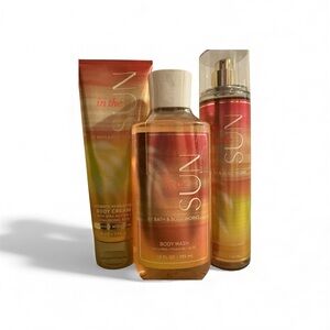 Bath & Body Works In The Sun Body Wash - Body spray- Lotion